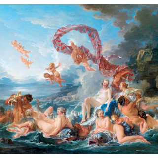 Broderie Diamant 40 x 50 cm Le Triomphe de Vénus - François Boucher - Figured'Art - Rougier et Plé