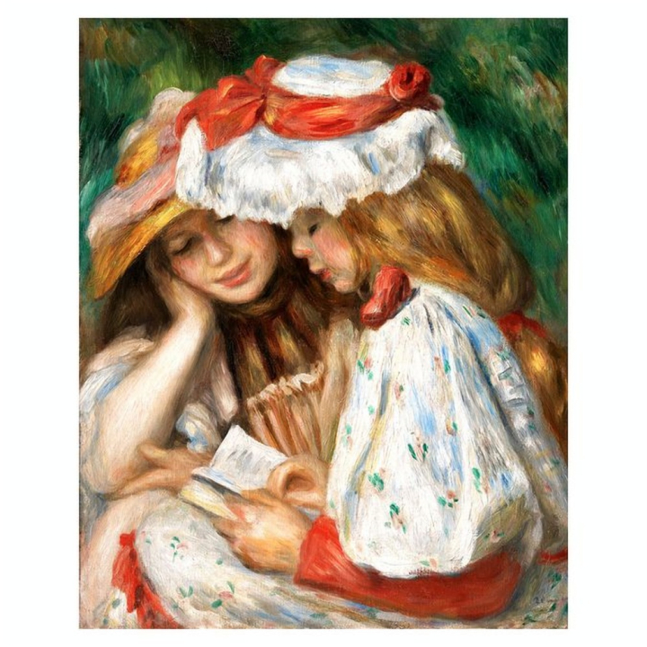 Broderie Diamant 40 x 50 cm Jeunes Filles Lisant - Renoir - Figured'Art - Rougier et Plé