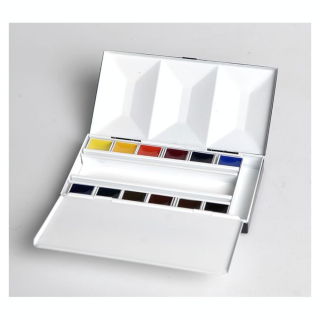 Aquarelle Extra-Fine Boîte bijou 12 demi-godets - BLOCKX - Rougier et Plé