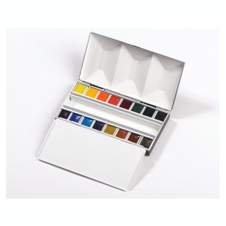 Aquarelle Extra-Fine Boîte métal 16 demi-godets - BLOCKX - Rougier et Plé