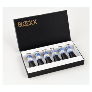 Aquarelle Extra-Fine Coffret 6 Tubes 15 ml Bleu - BLOCKX - Rougier et Plé