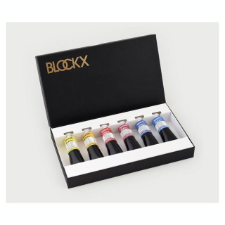Aquarelle Extra-Fine Coffret 6 Tubes 15 ml Primaires - BLOCKX - Rougier et Plé