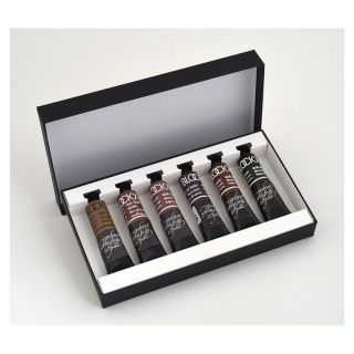 Peinture à l'huile Extra-Fine 6 x 20 ml Coffret Couleurs De Mars - BLOCKX - Rougier et Plé