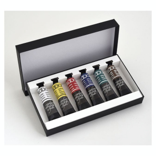 Peinture à l'huile Extra-Fine 6 x 20 ml Coffret Introduction - BLOCKX - Rougier et Plé