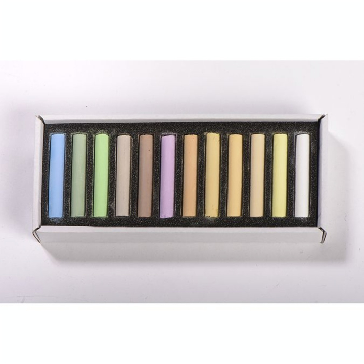 Pastels secs Boîte 12 pièces Clairs - BLOCKX - Rougier et Plé
