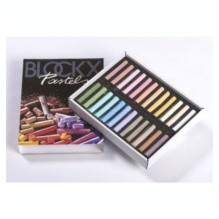 Pastels secs Boîte 24 pièces Clairs - BLOCKX - Rougier et Plé