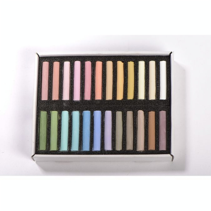 Pastels secs Boîte 24 pièces Clairs - BLOCKX - Rougier et Plé