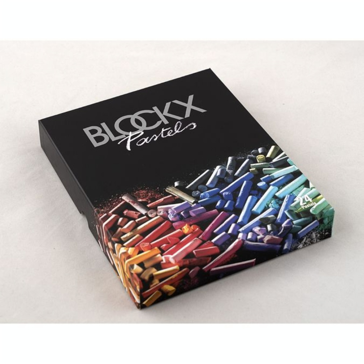 Pastels secs Boîte 24 pièces Gris - BLOCKX - Rougier et Plé