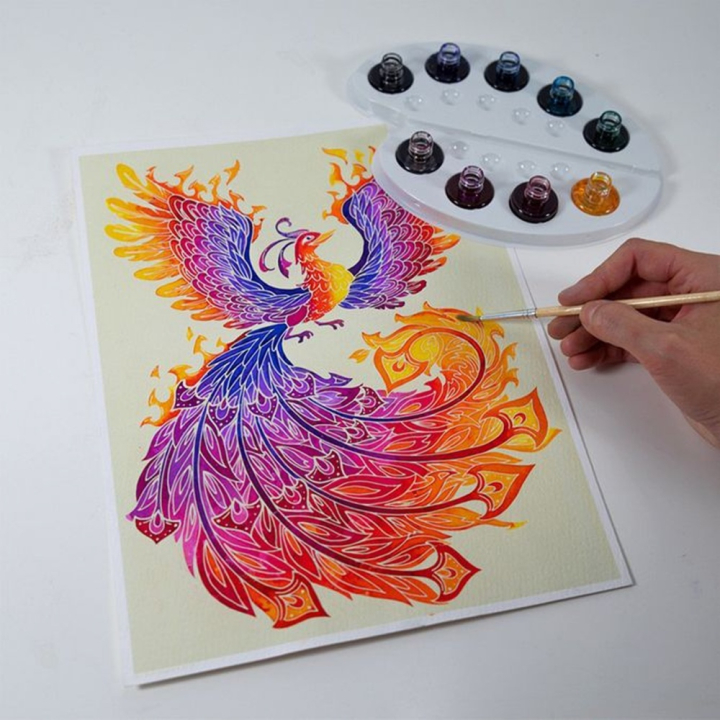 Aquarellum Animaux Mythiques - Sentosphère - Rougier et Plé