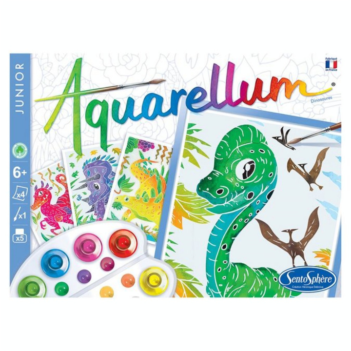 Aquarellum Junior Dinosaures - Sentosphère - Rougier et Plé