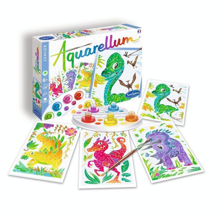 Aquarellum Junior Dinosaures - Sentosphère - Rougier et Plé