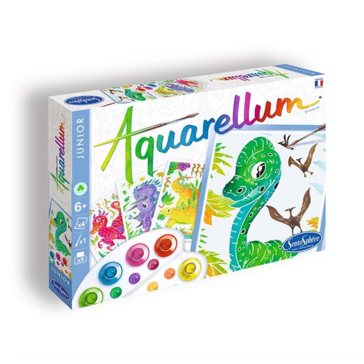 Aquarellum Junior Dinosaures - Sentosphère - Rougier et Plé