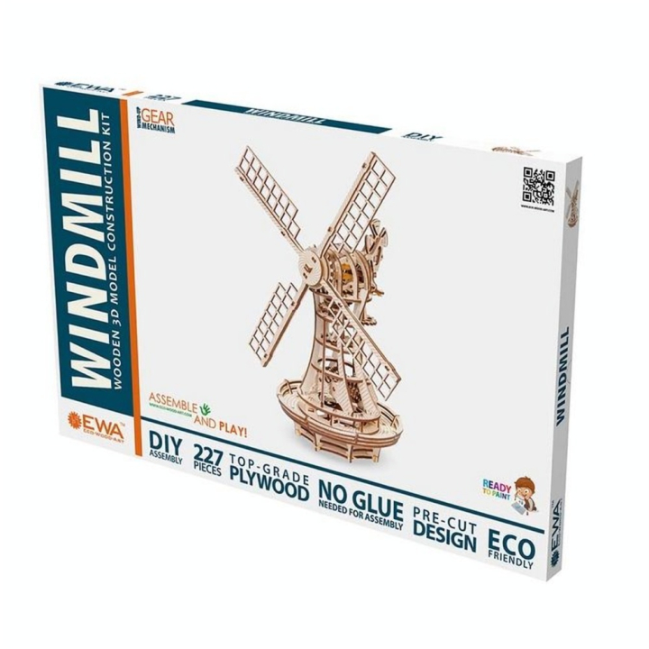 Maquette 3D en bois Moulin - EWA - Rougier et Plé