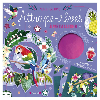 Pochette Mes créations : Attrape-rêves à métalliser - Gründ - Rougier et Plé
