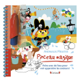 Livre de coloriage Pinceau magique : Animaux pirates - Gründ - Rougier et Plé