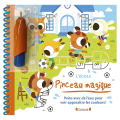 Livre de coloriage Pinceau magique : L'école - Gründ - Rougier et Plé