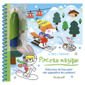 Livre de coloriage Pinceau magique : C'est l'hiver ! - Gründ - Rougier et Plé