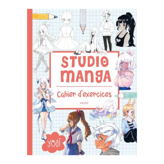 Livre Studio Manga cahier d'exercices - Éditions Vigot - Rougier et Plé