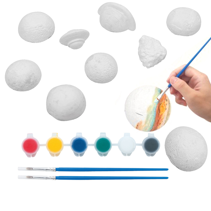 Kit Astronomie Planètes à peindre - Explora - Rougier et Plé