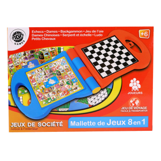 Jeux de voyage 8 en 1 - MGM - Rougier et Plé
