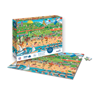 Puzzle 200 pcs Les Sports d'été - Sentosphère - Rougier et Plé