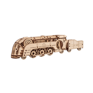 Maquette mécanique en bois Mini Locomotive - UGEARS - Rougier et Plé