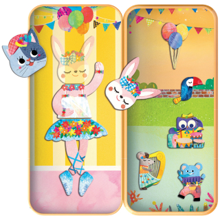 Puzzle magnétique Animaux - mierEdu - Rougier et Plé