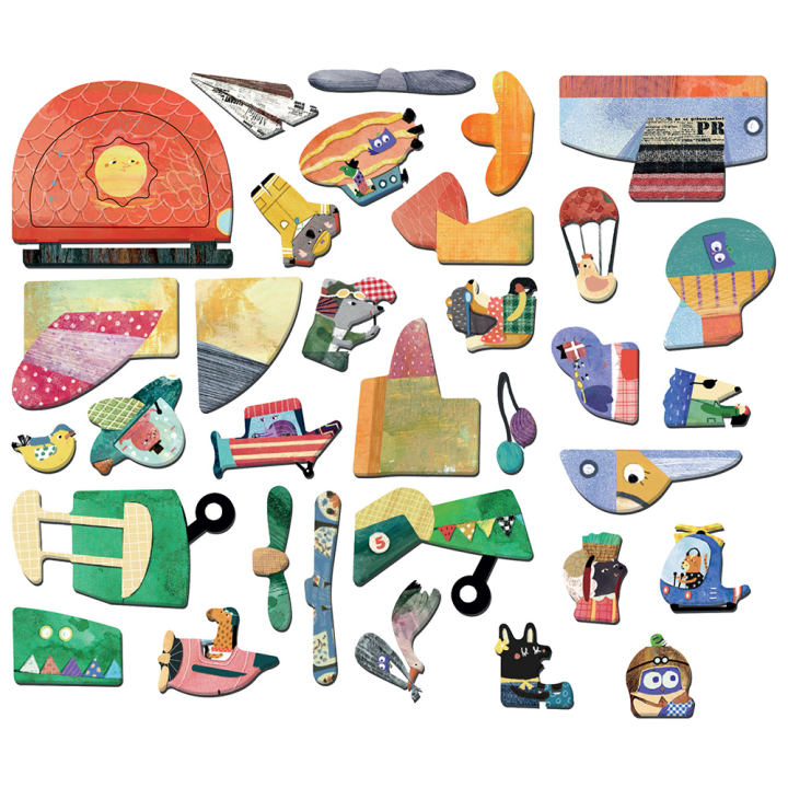 Puzzle magnétique Avions - mierEdu - Rougier et Plé