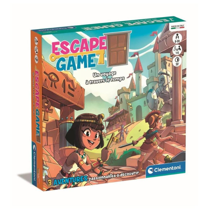 Escape Game Un voyage à travers le temps - Clementoni - Rougier et Plé