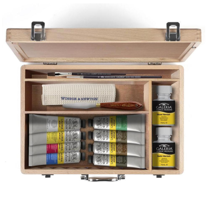 Peinture acrylique Galeria Coffret les Essentiels - Winsor & Newton - Rougier et Plé