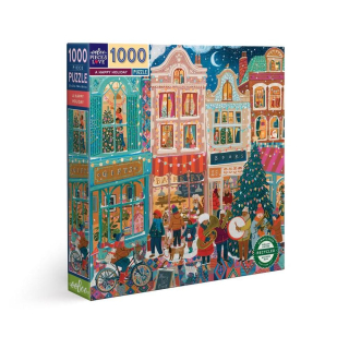 Puzzle 1000 pcs Happy Holiday - Eeboo - Rougier et Plé