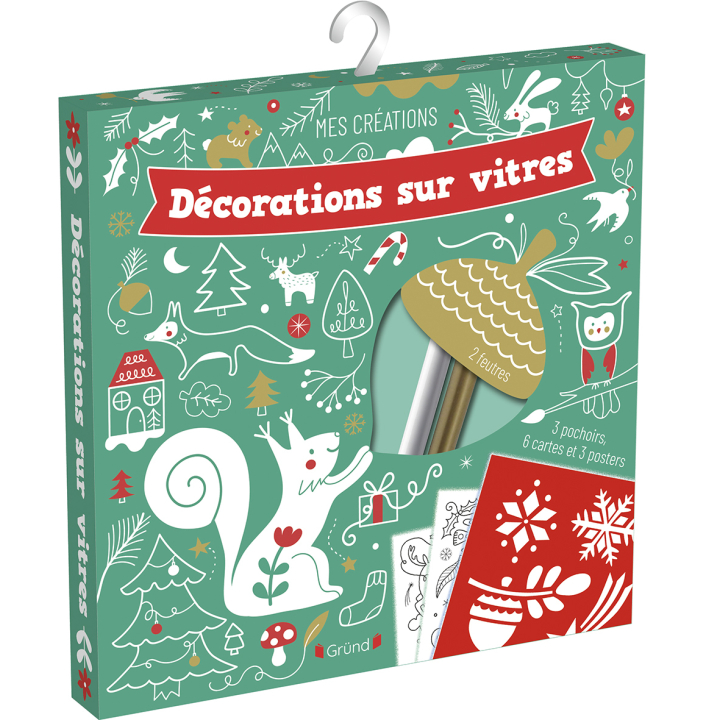 Pochette Décorations sur vitres - Gründ - Rougier et Plé