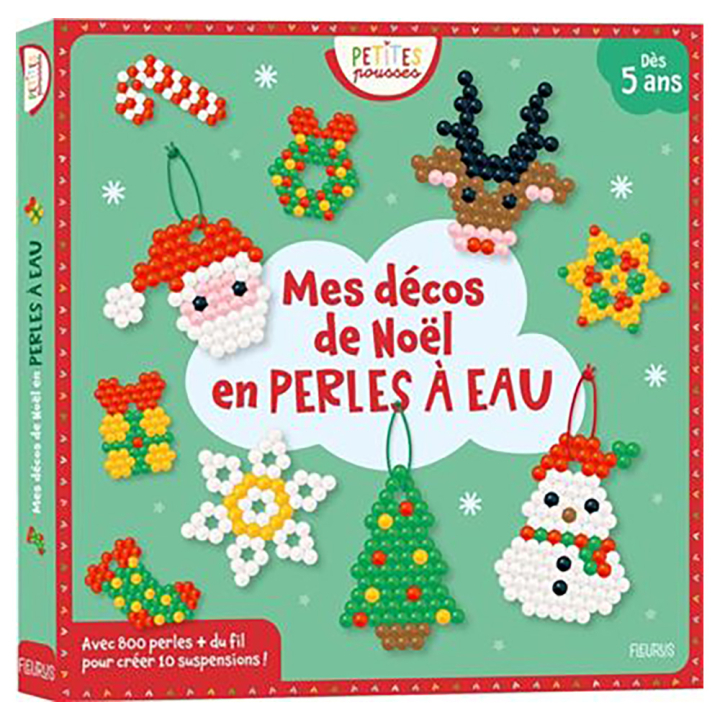 Coffret Mes décos de Noël en perle à eau - Fleurus - Rougier et Plé