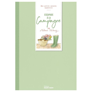 Carnet aquarelle Escapade à la campagne - Marie-Claire - Rougier et Plé