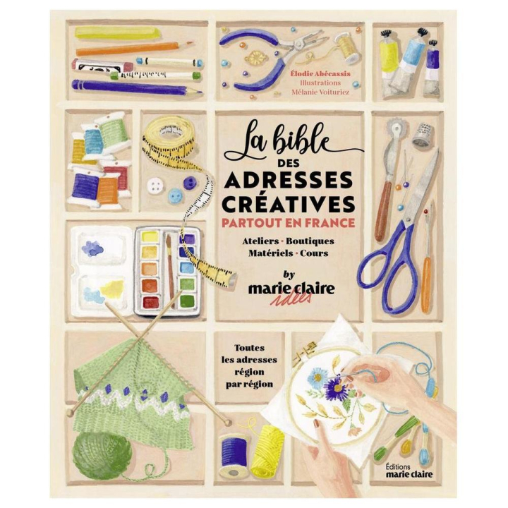 Livre La bible des adresses créatives - Marie-Claire - Rougier et Plé
