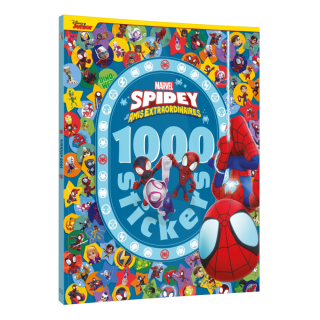 Cahier d'activités Marvel Spidey et ses amis extraordinaires 1000 Stickers - Hachette - Rougier et Plé