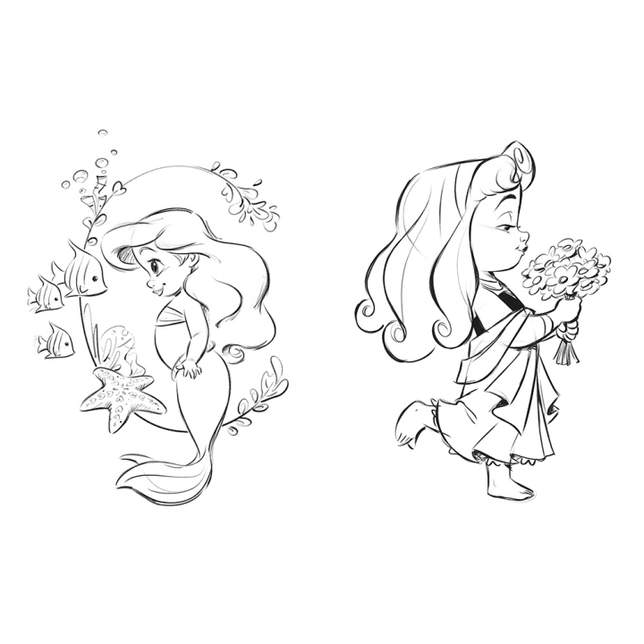 Cahier d'activités Mes autocollants Disney Princesses - Hachette - Rougier et Plé