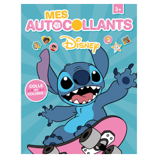 Cahier d'activités Mes autocollants Disney Stitch - Hachette - Rougier et Plé