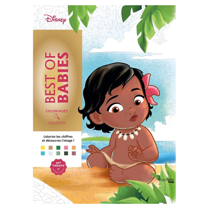 Coloriages mystères Disney Best of Babies - Hachette - Rougier et Plé