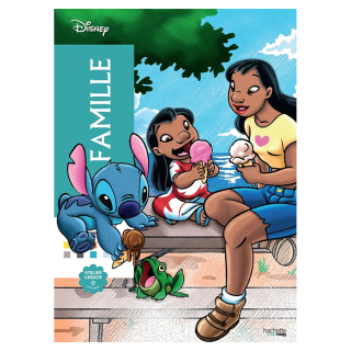 Coloriages mystères Disney Famille - Hachette - Rougier et Plé