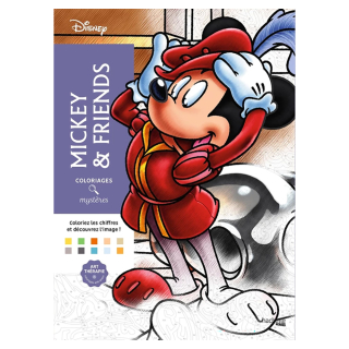 Coloriages mystères Disney Mickey and Friends - Hachette - Rougier et Plé