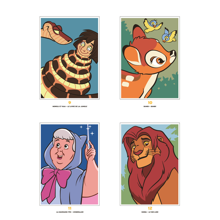 Coloriages mystères Disney Portraits - Hachette - Rougier et Plé