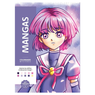 Coloriages mystères Mangas - Hachette - Rougier et Plé
