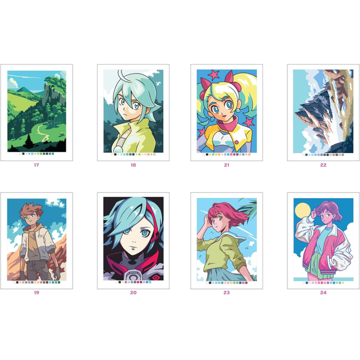 Coloriages mystères Mangas - Hachette - Rougier et Plé