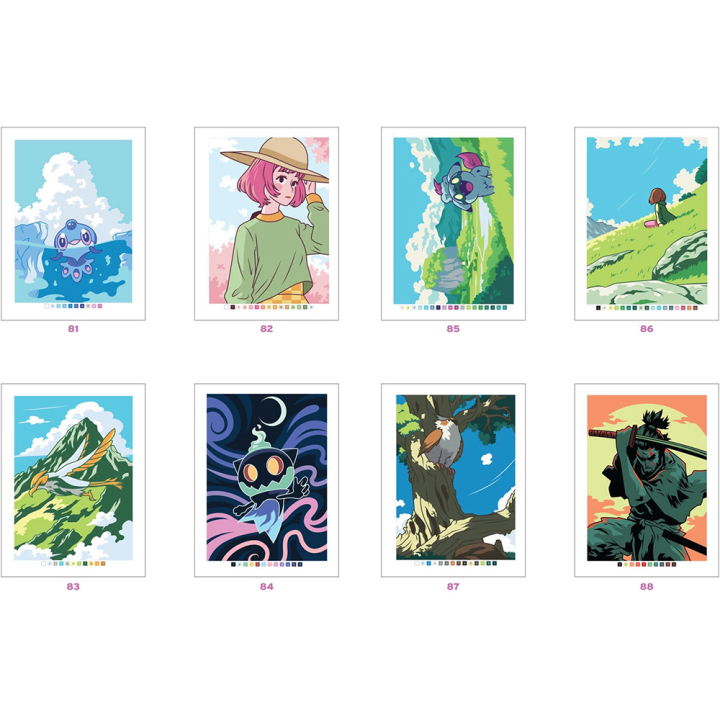 Coloriages mystères Mangas - Hachette - Rougier et Plé