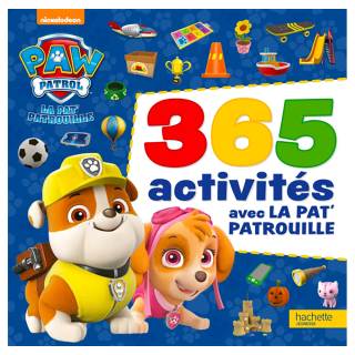 Livre 365 activités avec La Pat' Patrouille - Hachette - Rougier et Plé