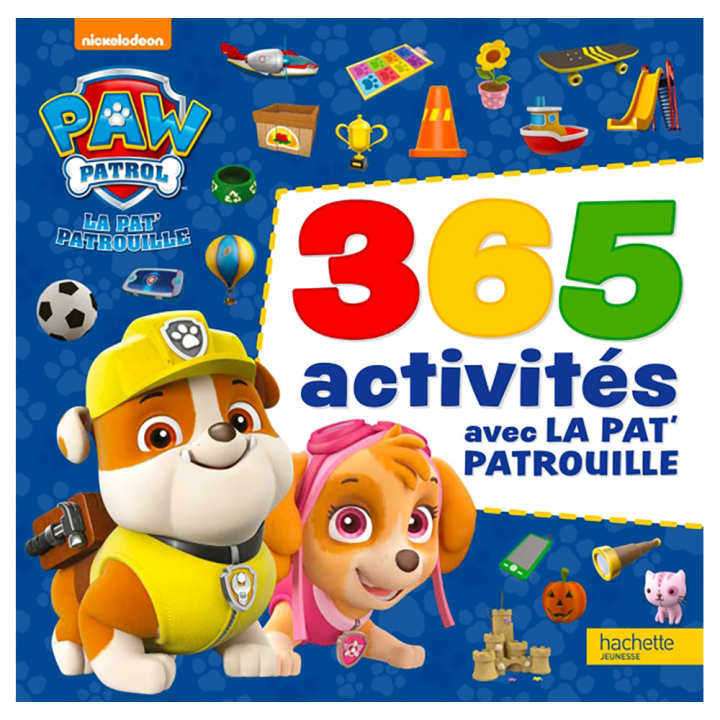 Livre 365 activités avec La Pat' Patrouille - Hachette - Rougier et Plé