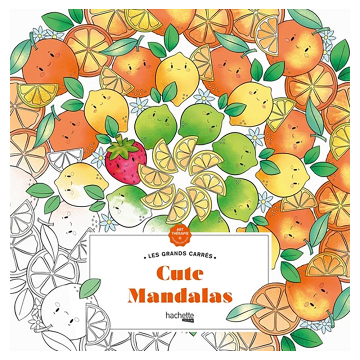 Livre de coloriage Cute Mandalas - Hachette - Rougier et Plé