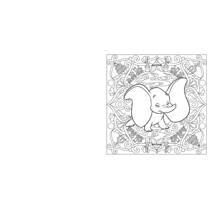 Livre de coloriage Disney Mandalas babies - Hachette - Rougier et Plé