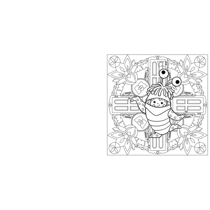 Livre de coloriage Disney Mandalas babies - Hachette - Rougier et Plé